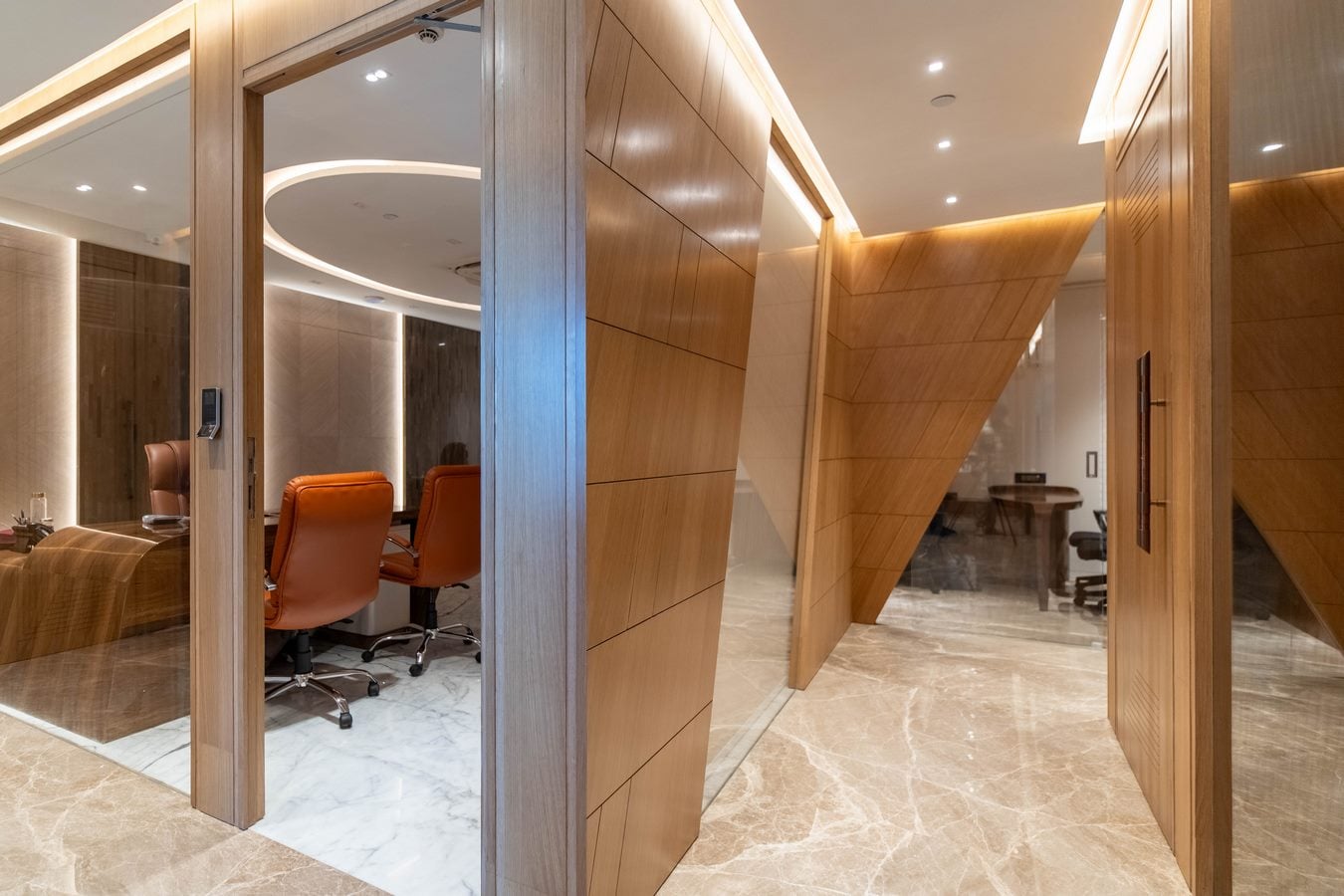Redefining Elegance A Family Office Interior in the Heart of Bandra by ...