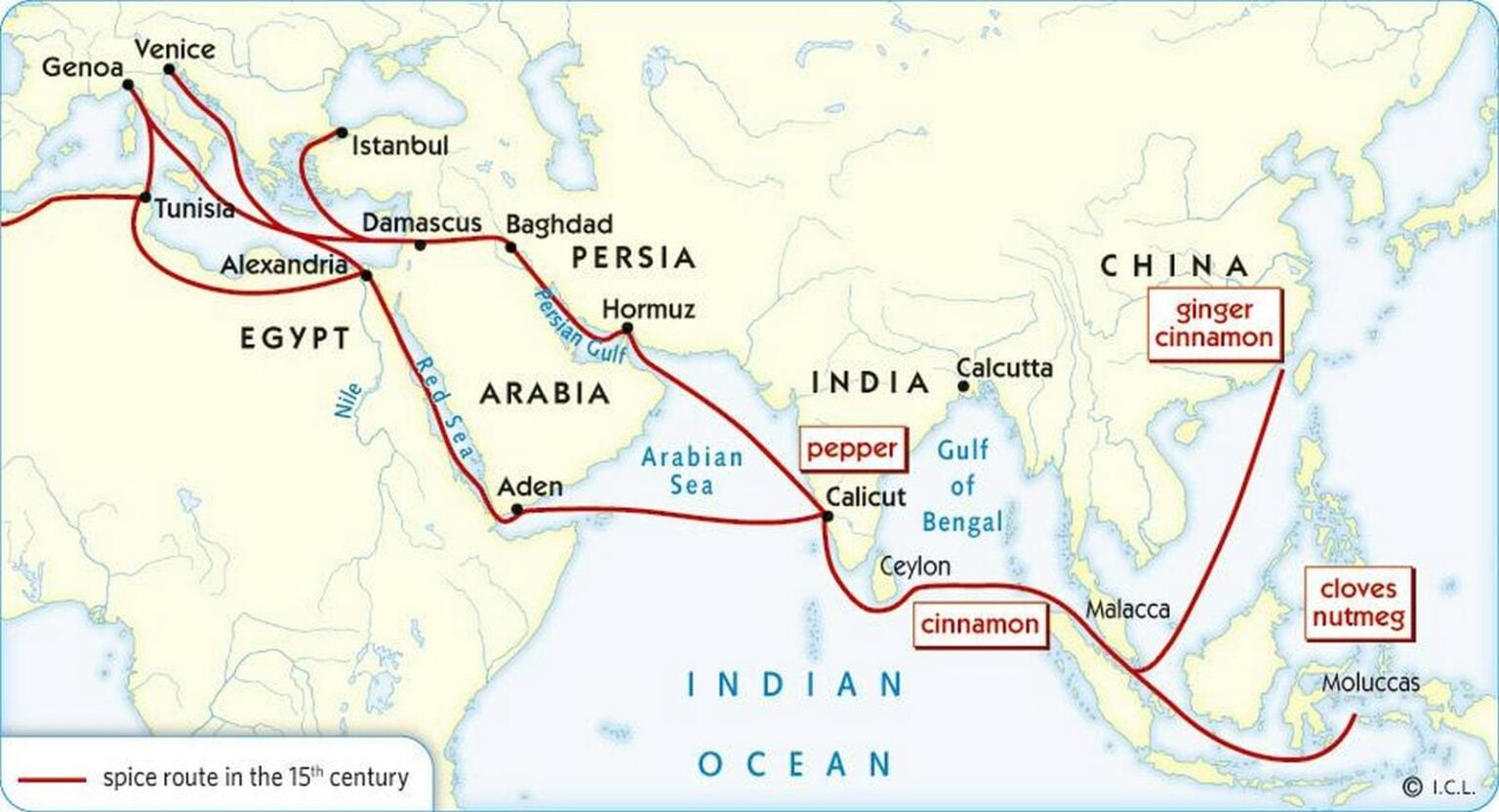 Rice Trade Routes Map.pdf How Trade Routes Shaped Global Architectural Landscapes - RTF ...
