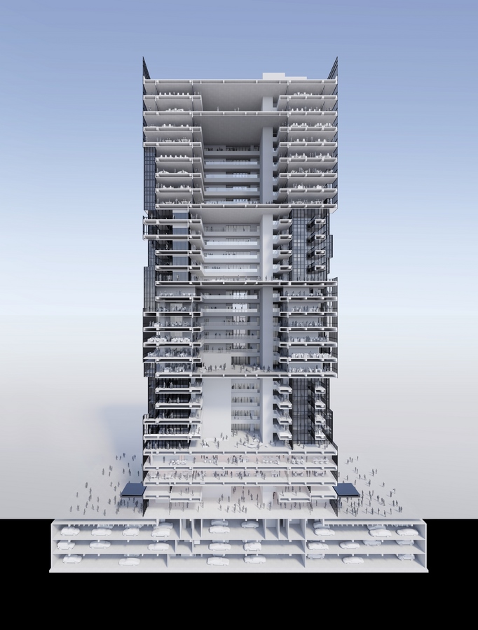 Crystal In Jinan by Sako Architects-Sheet2