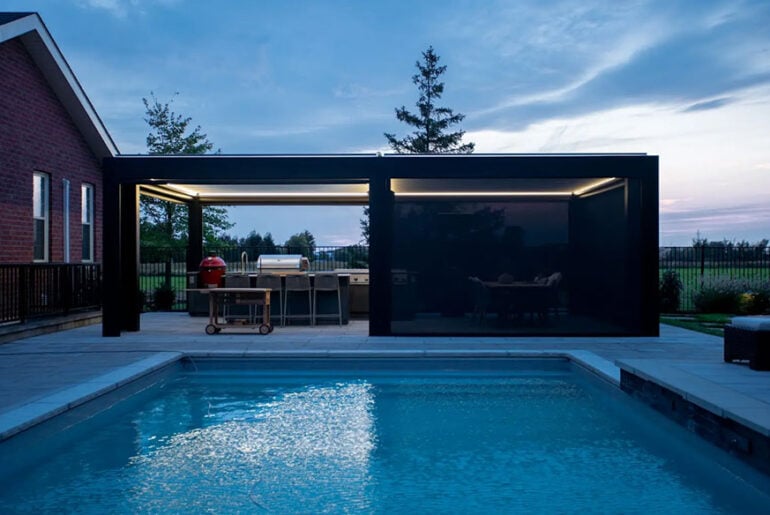 Louvered Pergola: A Modern Shading Solution - RTF | Rethinking The Future