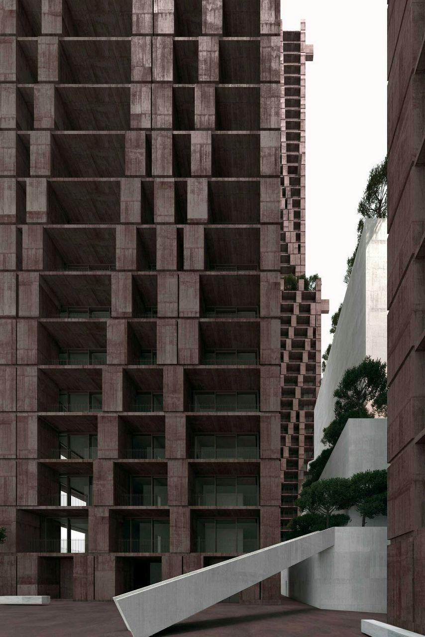 Valerio Olgiati Unveiled Rruga Adem Jashari, a New Mixed-Use Development in Tirana, Albania-Sheet3