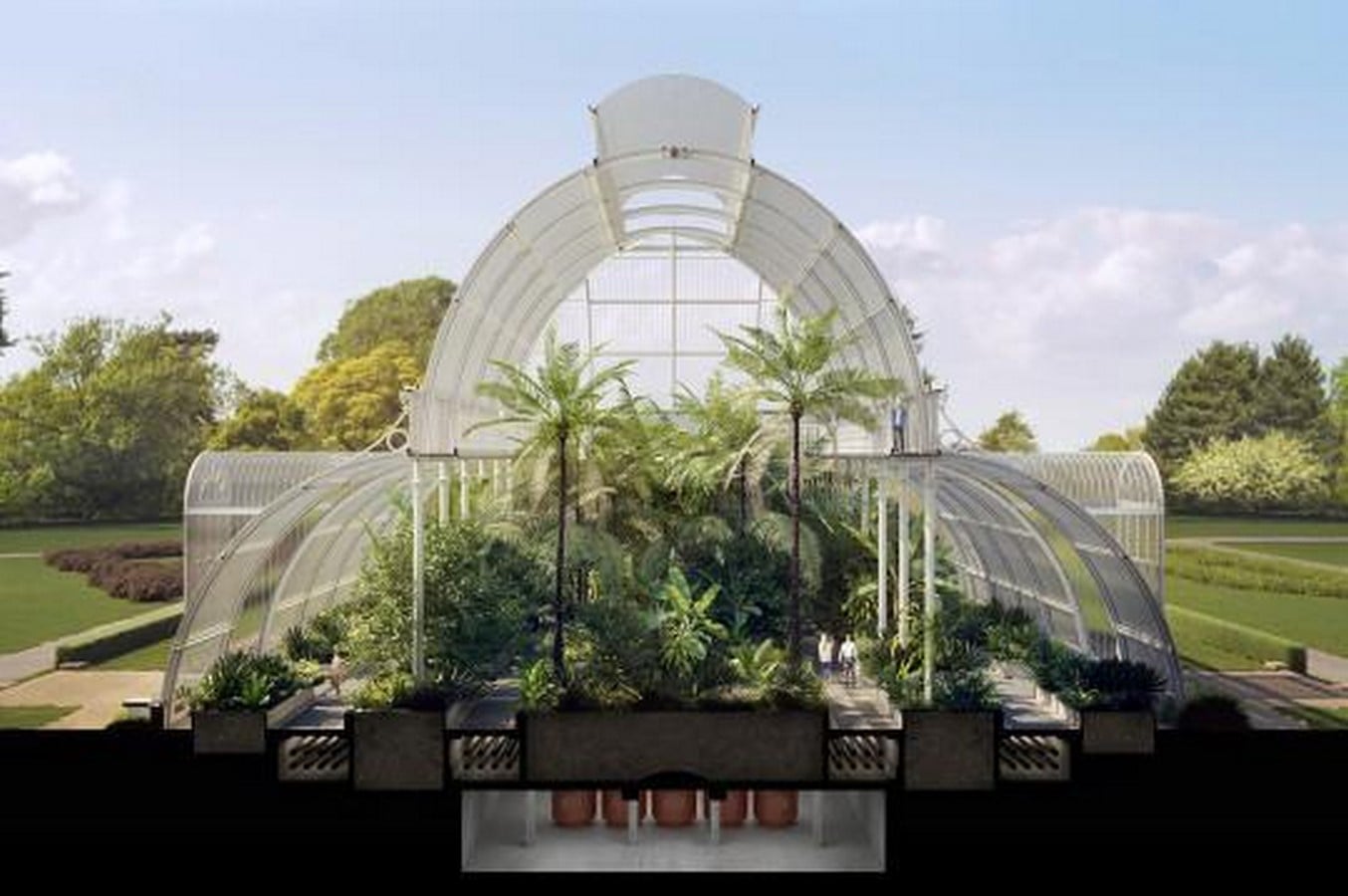 Historic Glasshouse at Kew Gardens, London-Sheet18