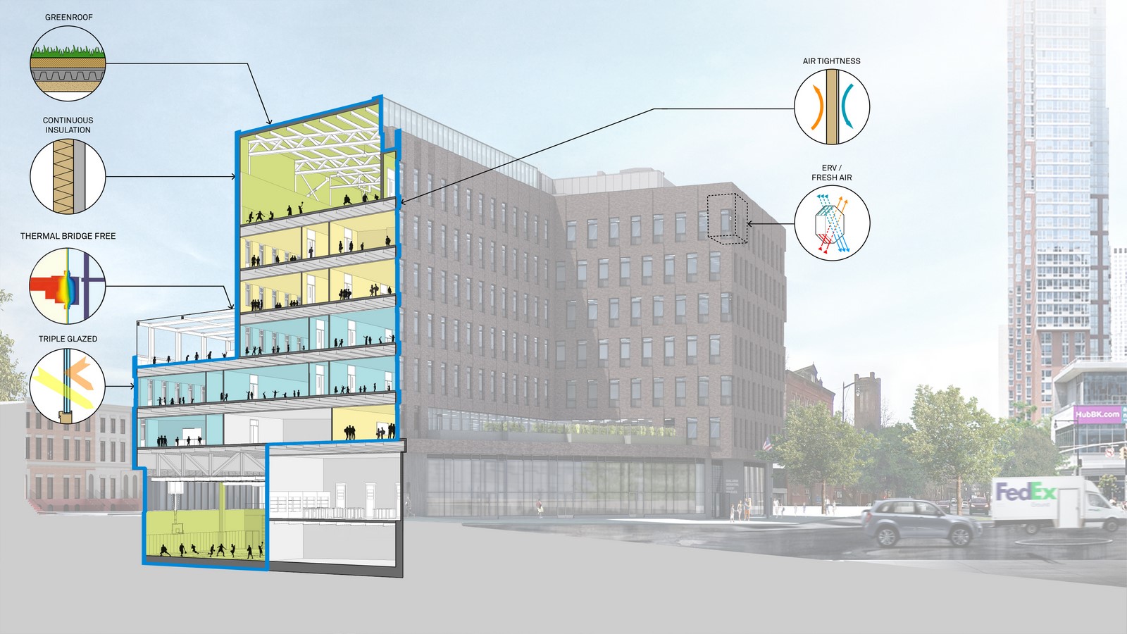 NEW YORK CITY’S FIRST PASSIVE HOUSE PUBLIC SCHOOLS ARE OPEN TO STUDENTS by ARO-Sheet2