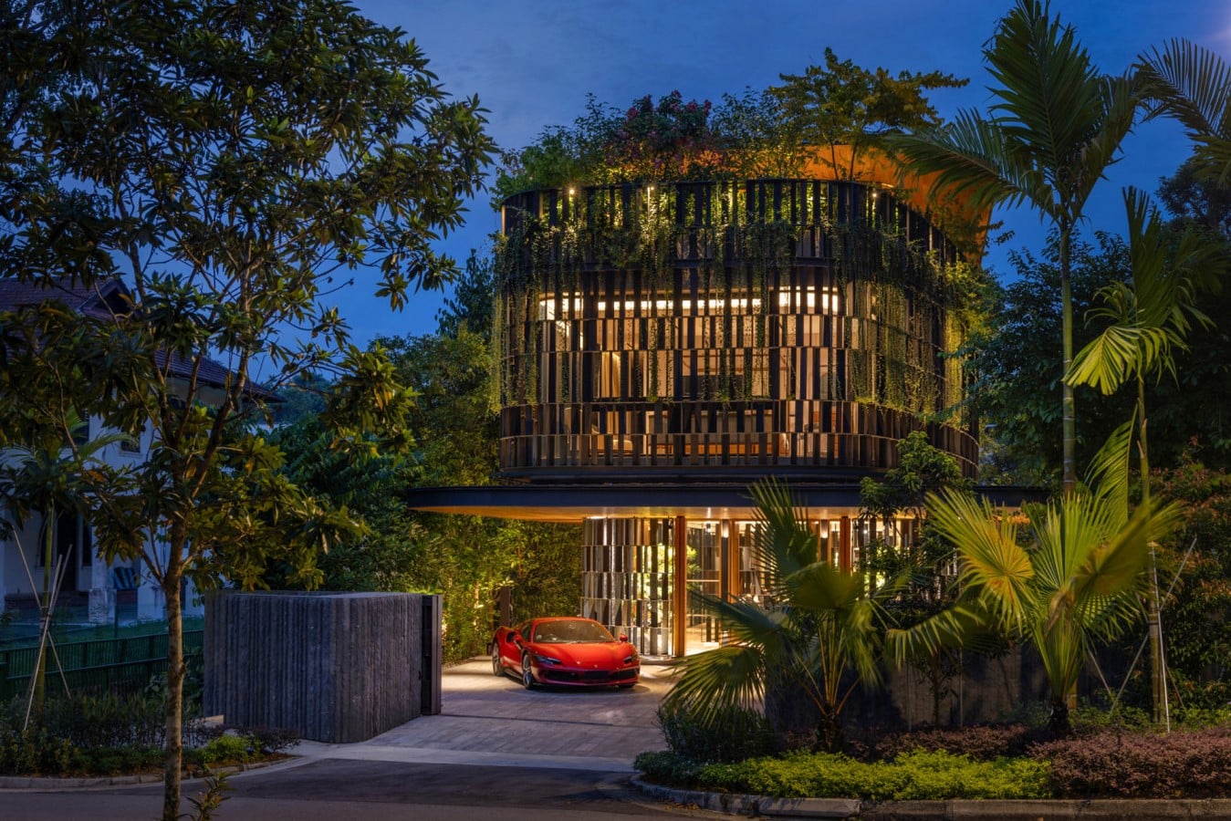 Facade lighting design for luxury houses by QPRO-Sheet6