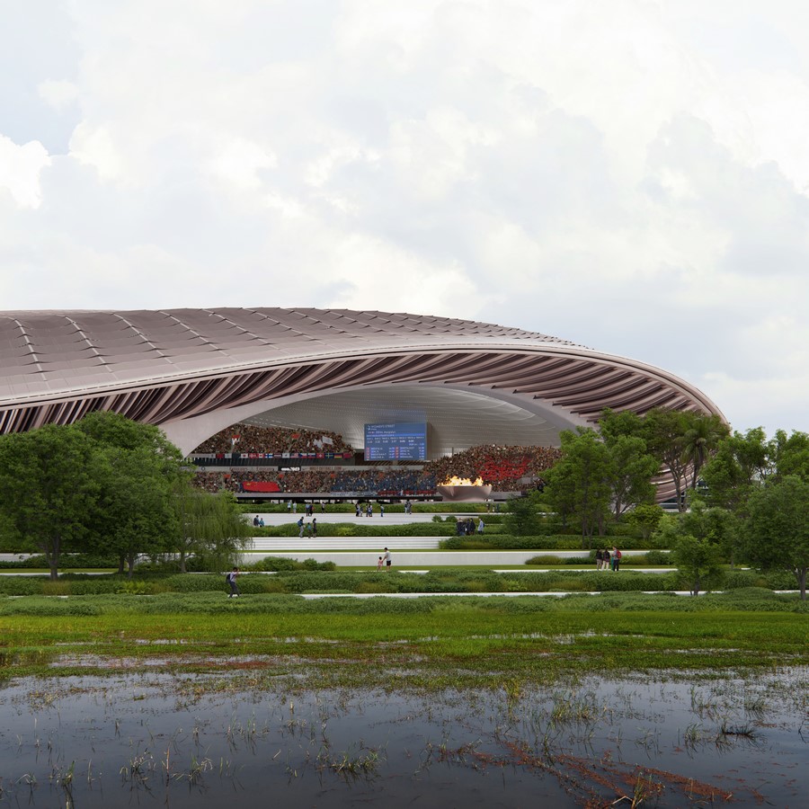Greater Bay Area Sports Centre nears completion by Zaha Hadid Architects-Sheet6