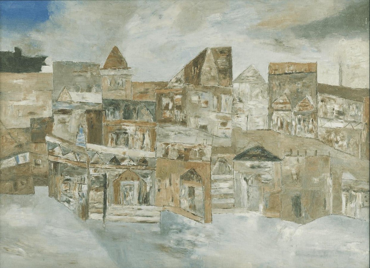 Story behind the art Banaras Scene, Ram Kumar-Sheet1