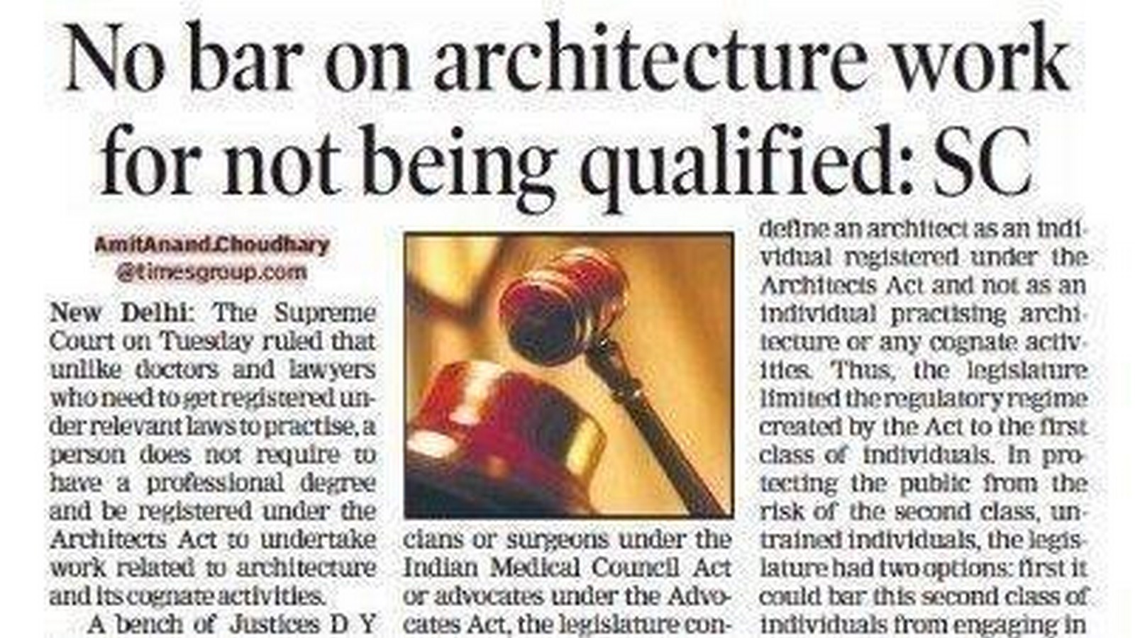 Council of Architecture The Benjamin Button Phenomenon-Sheet2