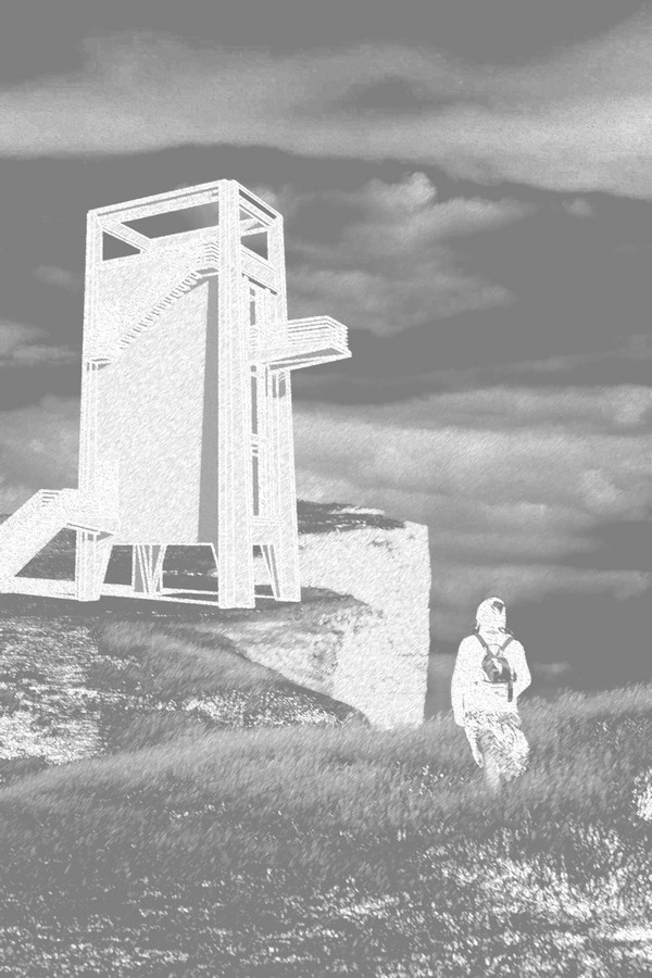 Tower in Puerto Saavedra, Chile by Juan Almarza Anwandter-Sheet2