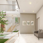A 4000 square-foot buoyant courtyard house in Sarjapur by Design Thoughts Architects-Sheet2