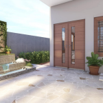 Visualising a fusion-style villa in a prime location in Bangalore by Design Thoughts Architects-Sheet2