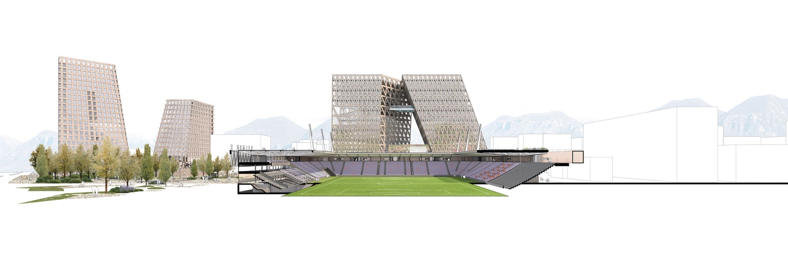 New Selman Stërmasi Stadium by OMA-Sheet9