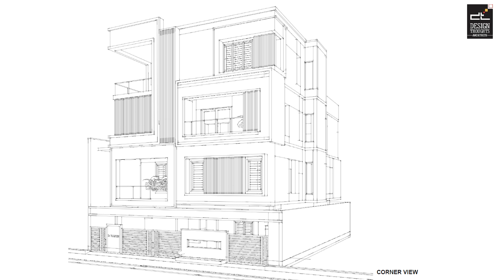 A look at the modern exterior and interior of this bespoke residence at Davangere by Design Thoughts Architects-Sheet8