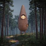 Pinecone House A Fusion of Architecture and Nature by LH47 ARCH-Sheet4