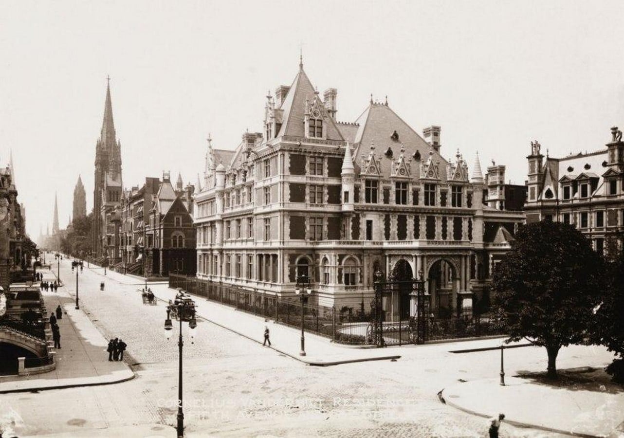 Lost in Time Cornelius Vanderbilt II House, New York City 1883-1926-Sheet1
