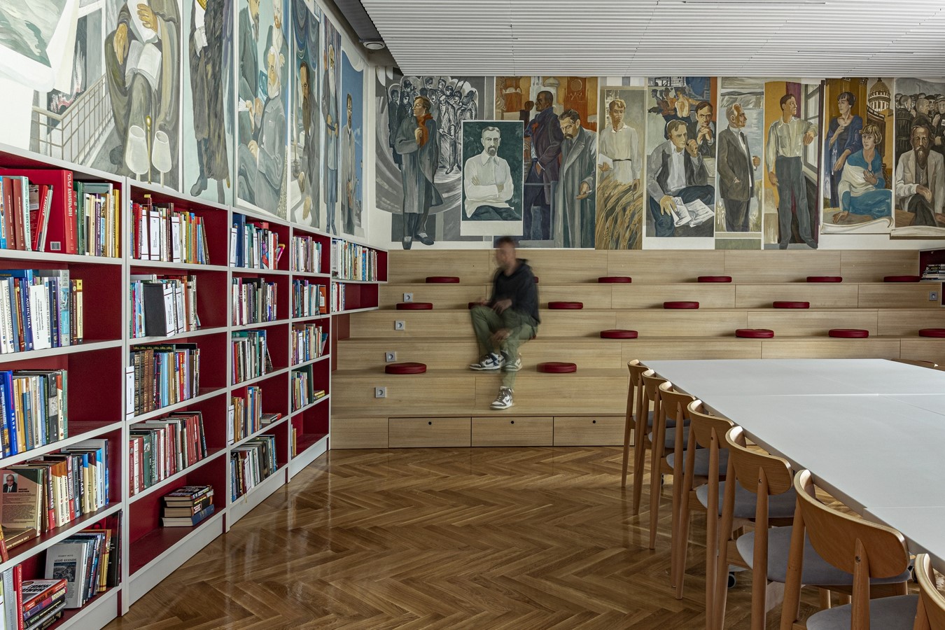 Rénovation of the Gladina Library in Apatity by Tochka design-Sheet10