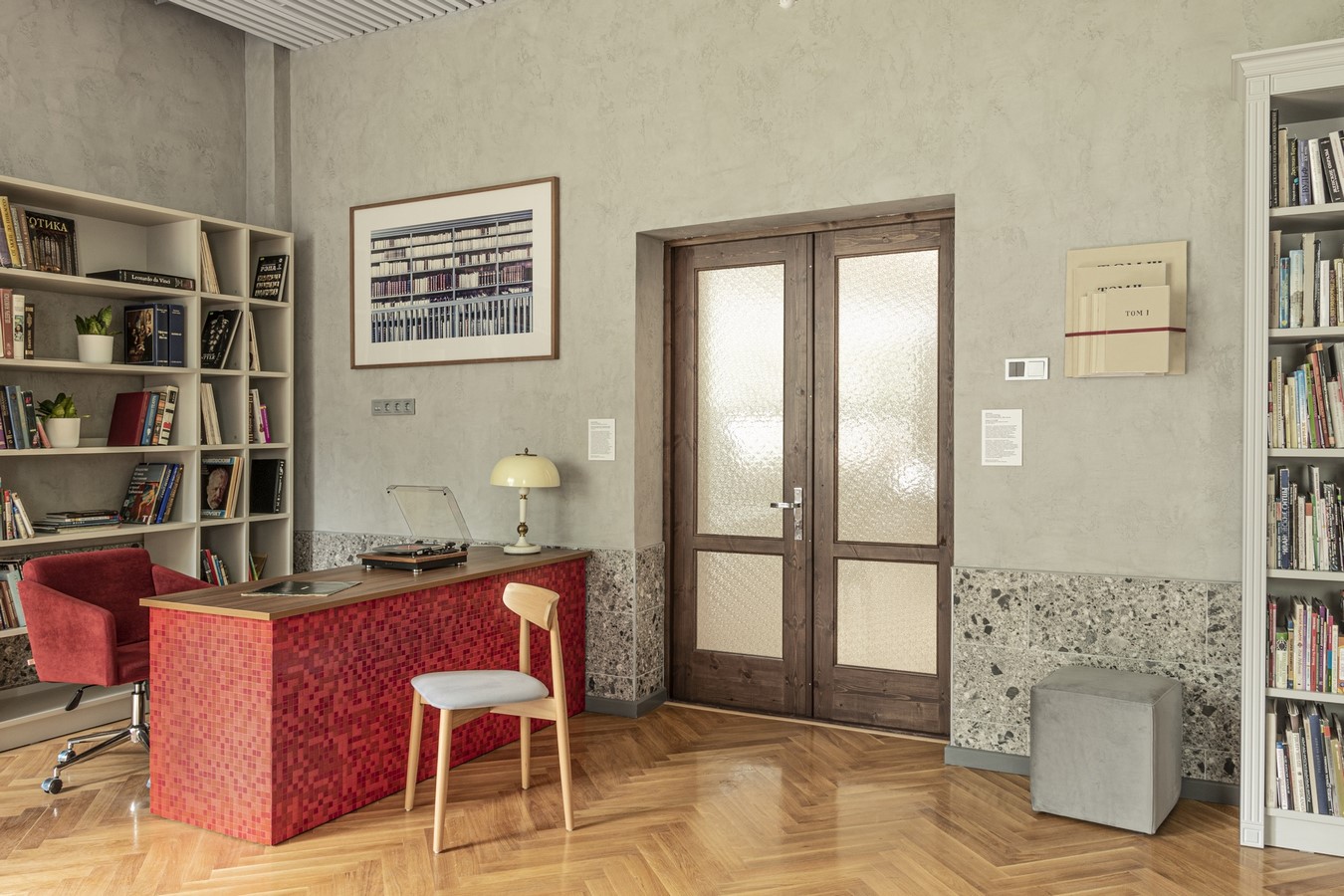Rénovation of the Gladina Library in Apatity by Tochka design-Sheet14