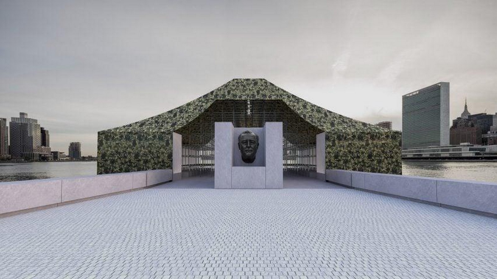 Ai Weiwei Transforms New York Space with Giant Camouflage Installation-sHEET4