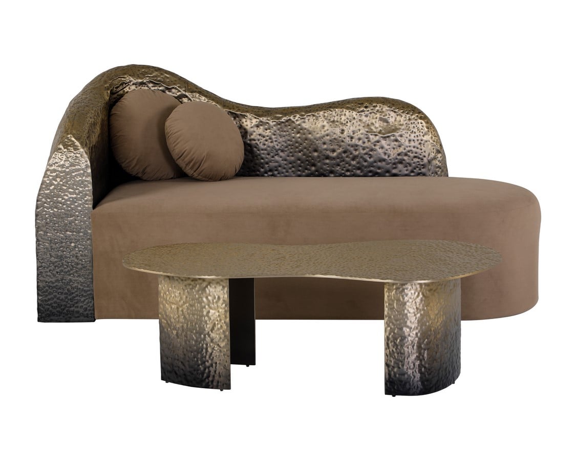 Sculptural Yuki Lounge Sofa & Coffee Table by Nivasa-Sheet1