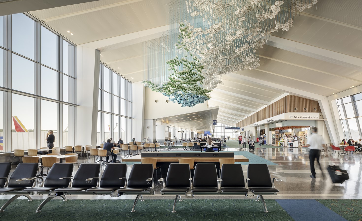 PDX Terminal Balancing & Concourse E Extension in Portland by Hennebery Eddy Architects-Sheet9