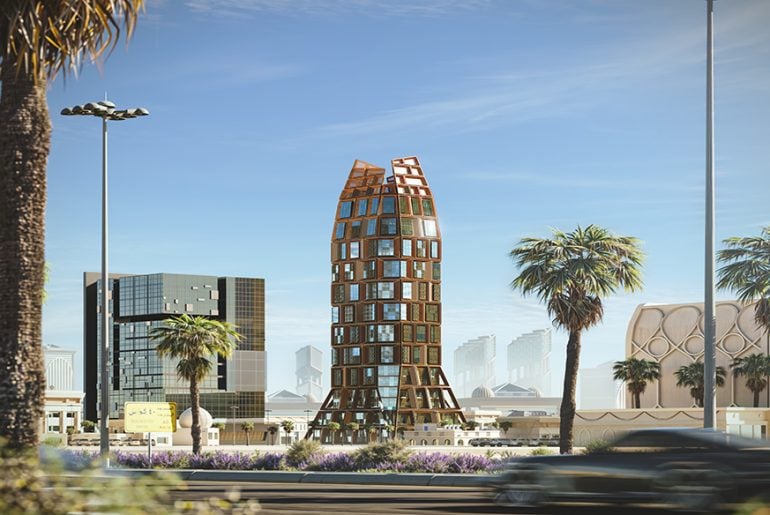 Tree Tower Riyadh Riyadh Tower by Spectrum Architecture - RTF | Rethinking The Future