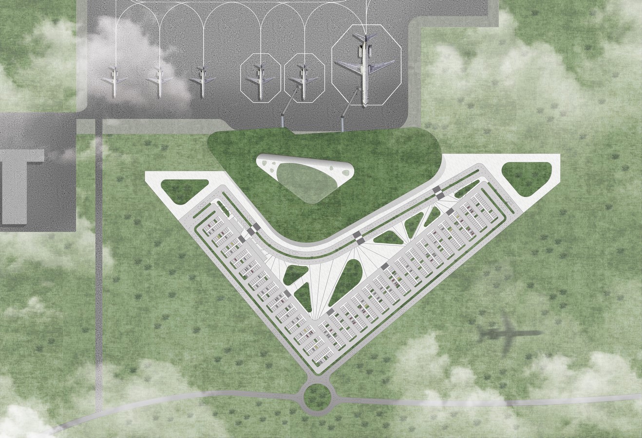 New passenger terminal of the Kavkaz airport by KPLN-Sheet10