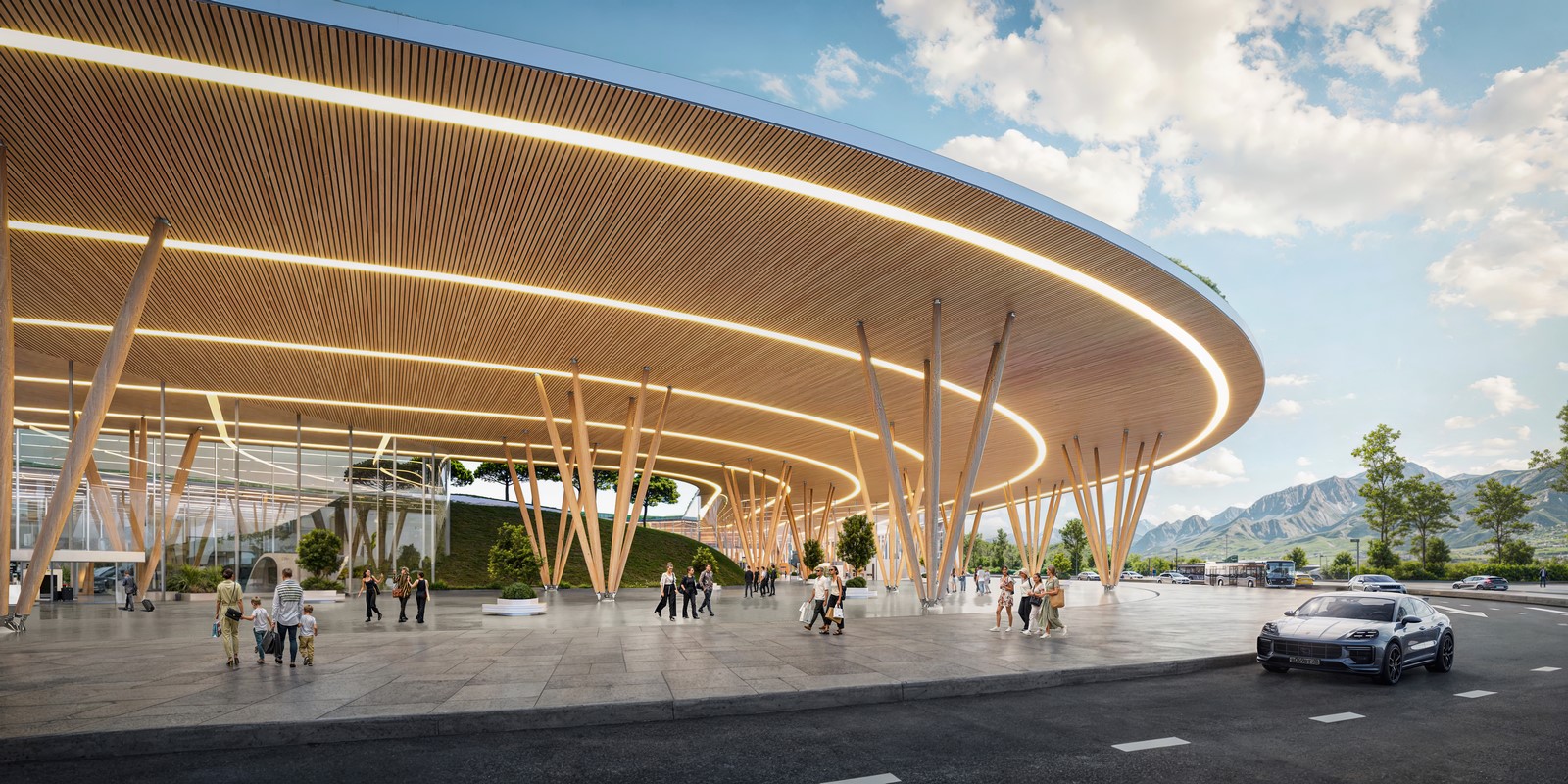 New passenger terminal of the Kavkaz airport by KPLN-Sheet2