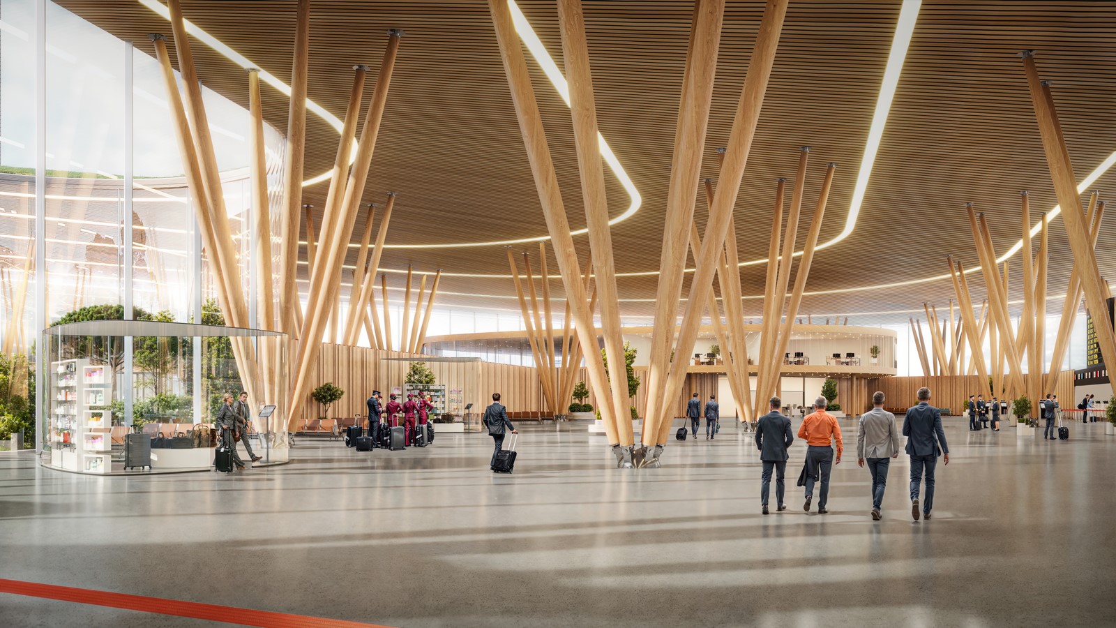 New passenger terminal of the Kavkaz airport by KPLN-Sheet5