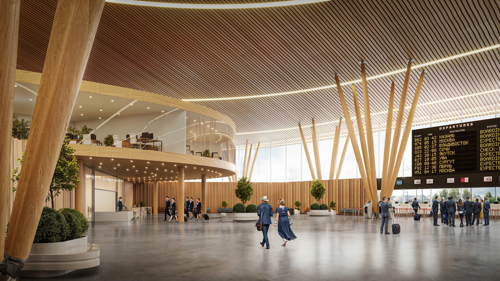New passenger terminal of the Kavkaz airport by KPLN-Sheet6