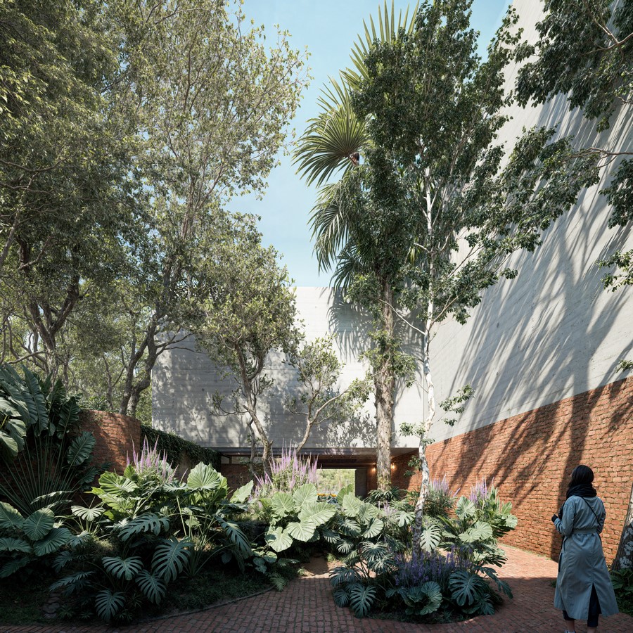 The New Belgian Embassy in Mexico by Lucio Muniain et al-Sheet2