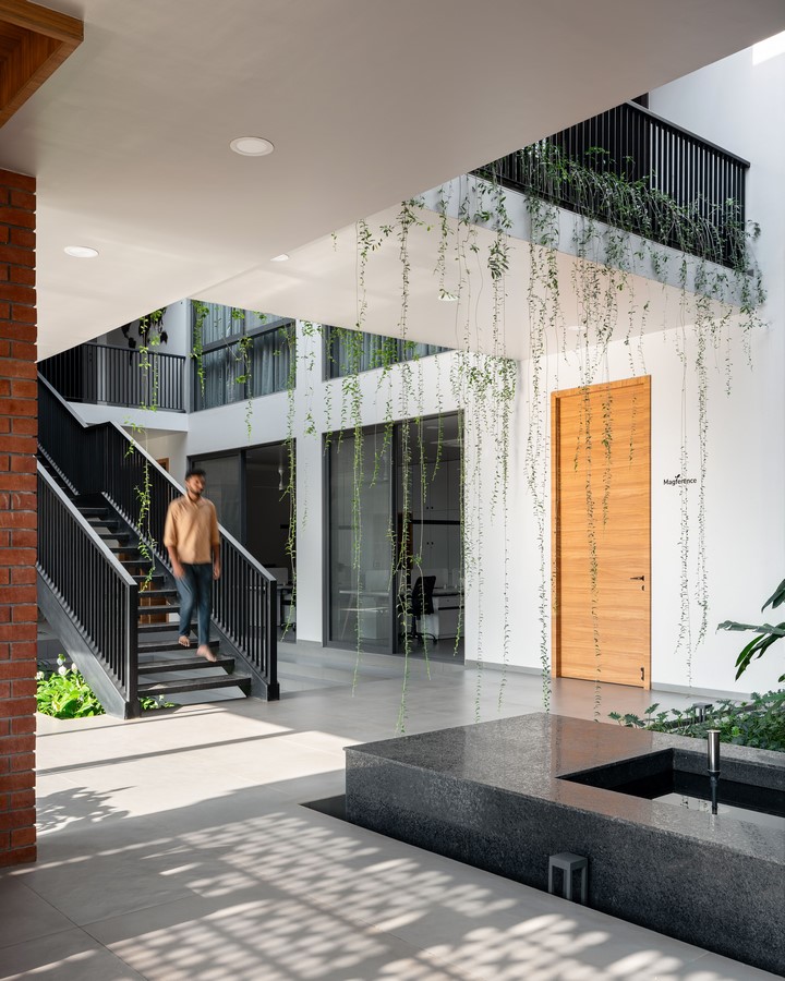 A Contemporary Extension to an Agro-Industrial Office in India by dimensions-Sheet2