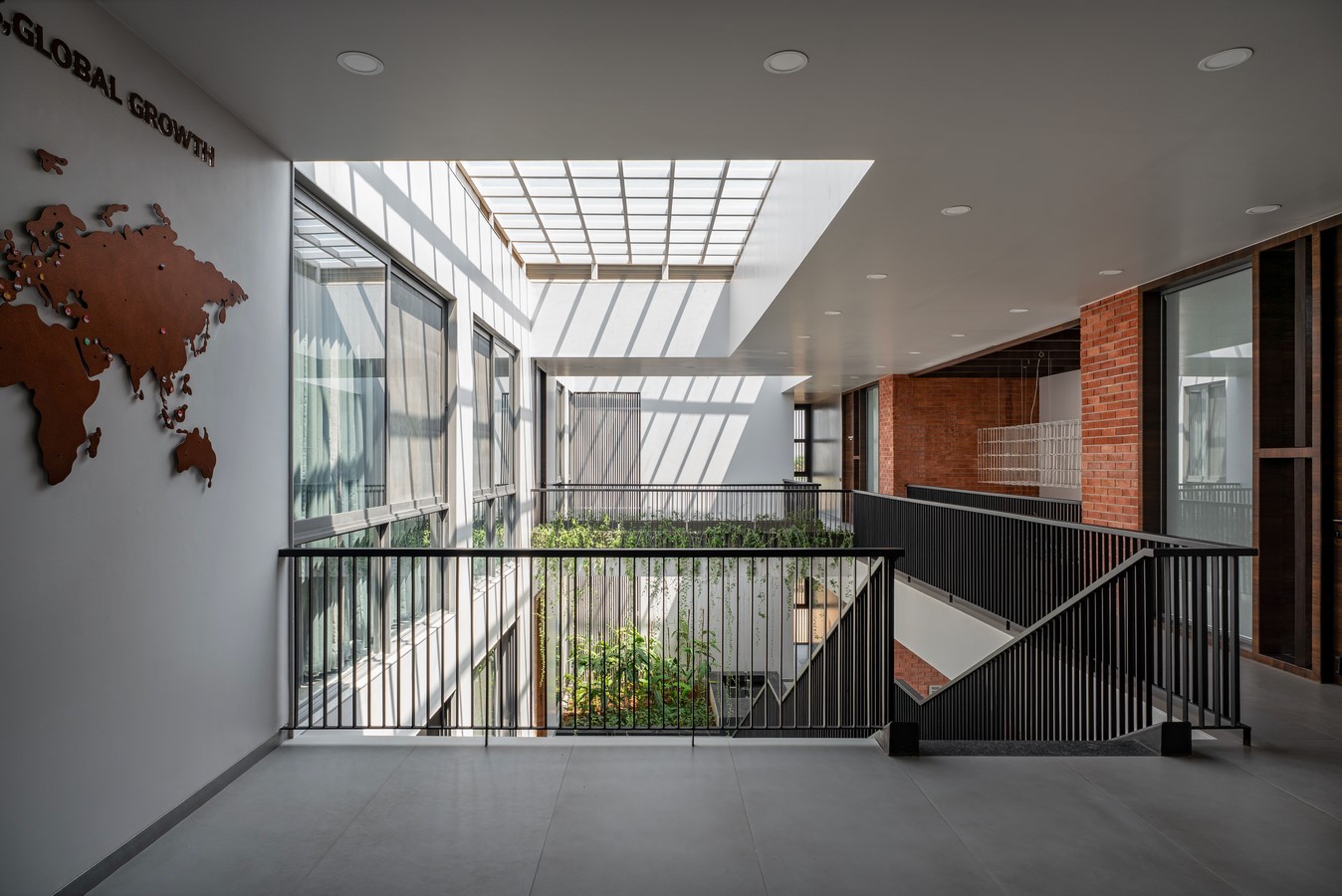 A Contemporary Extension to an Agro-Industrial Office in India by dimensions-Sheet6