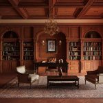 Chandeliers, Chapters & Calm European-Inspired Library by Aashi G-Sheet1