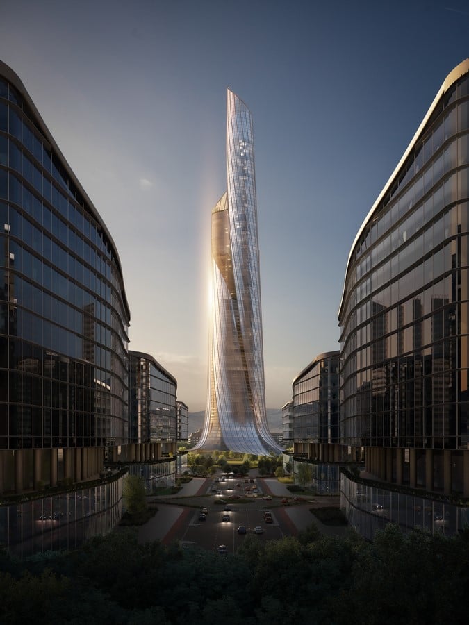 Dushanbe Tower by RMJM Milano - RTF | Rethinking The Future
