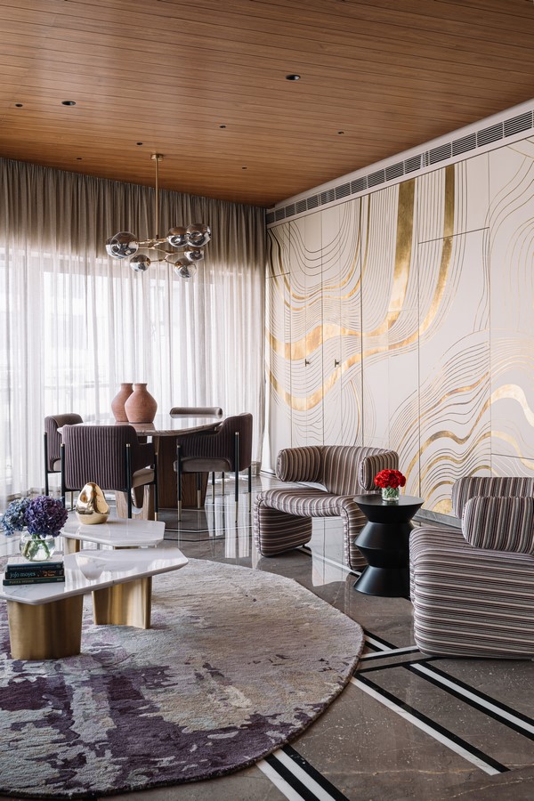 Stunningly Stylish Living-Dining Space by PS Design-Sheet4