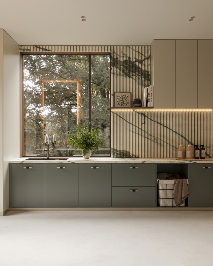 Laundry Unit Nature Inspired Design for Modern Homes by Küche7-Sheet2