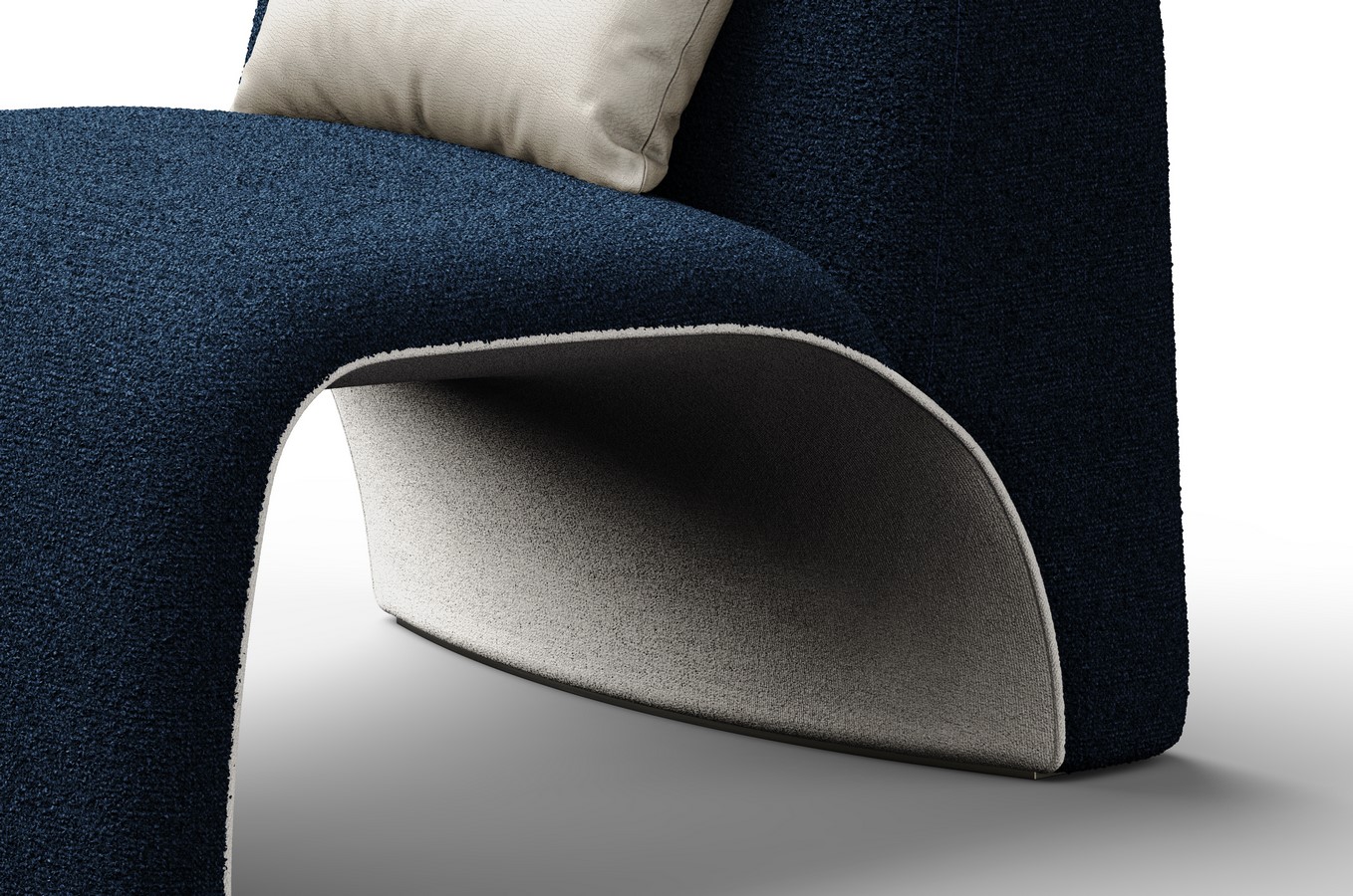 Elva Lounge Chair & Stool from the Merado Collection by Trestle-Sheet1