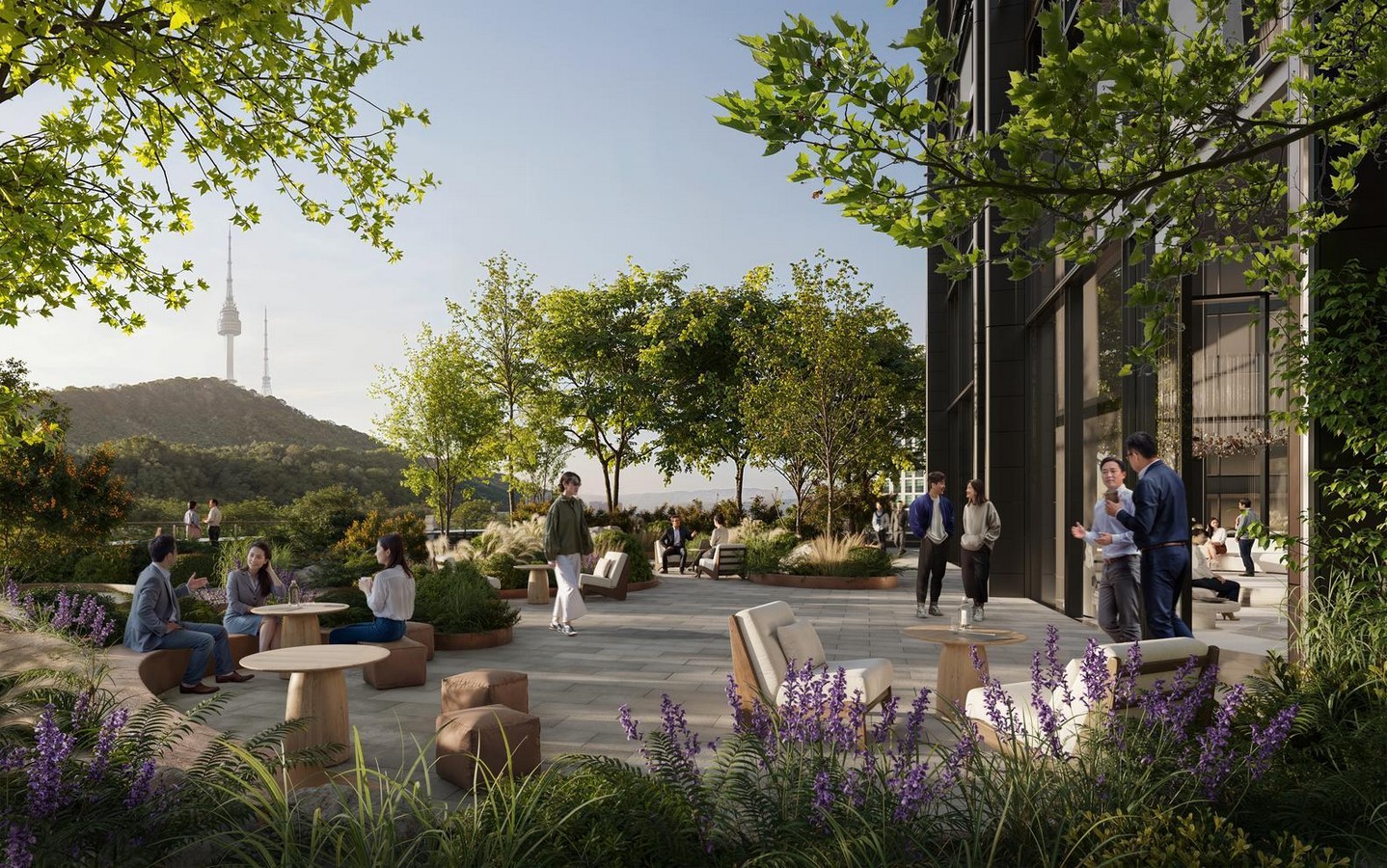 Foster + Partners Designs New Mixed-Use Development in Central Seoul-Sheet2