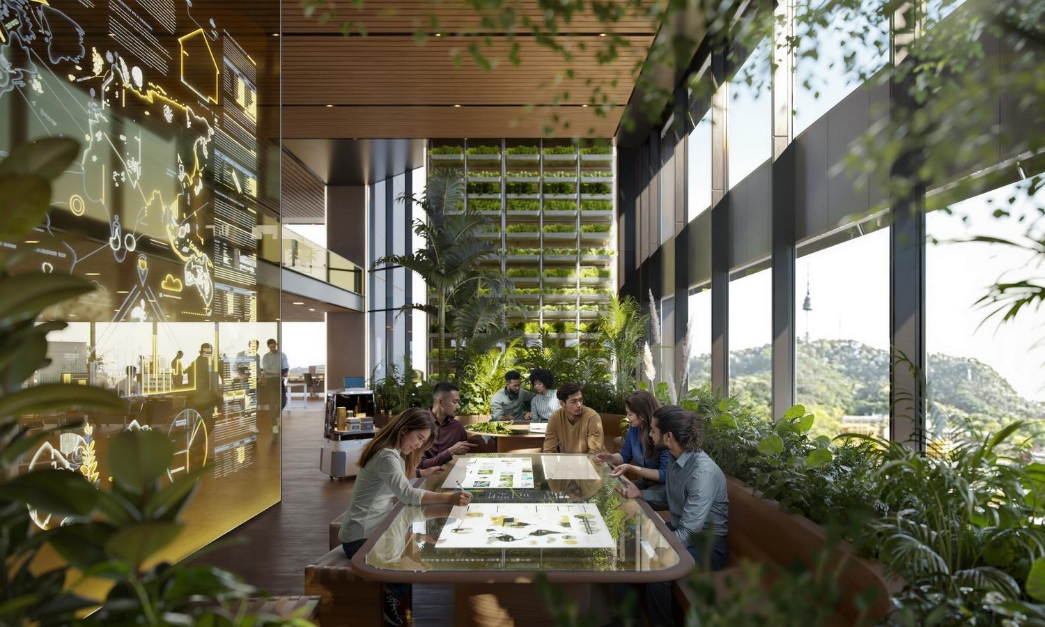Foster + Partners Designs New Mixed-Use Development in Central Seoul-Sheet3