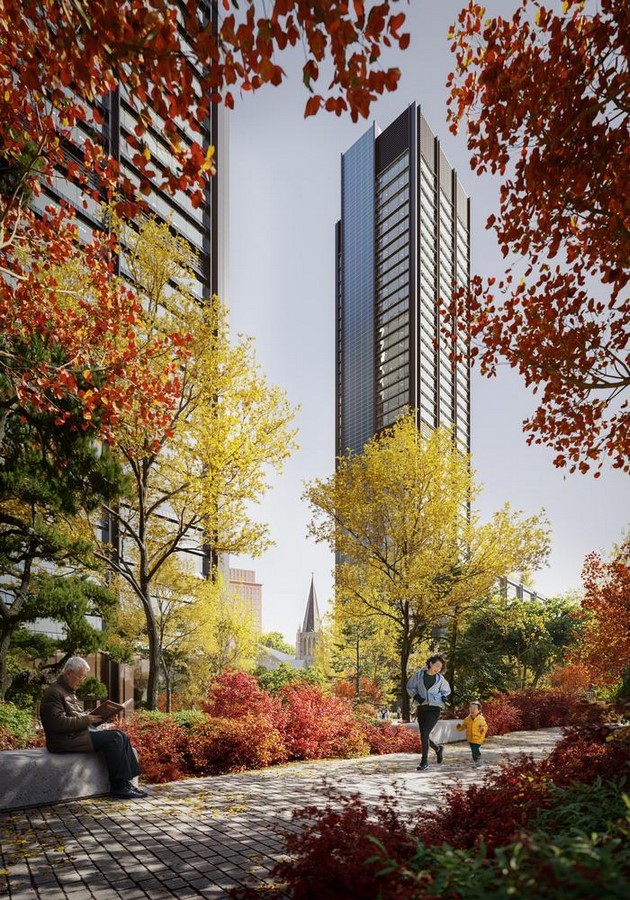 Foster + Partners Designs New Mixed-Use Development in Central Seoul-Sheet4