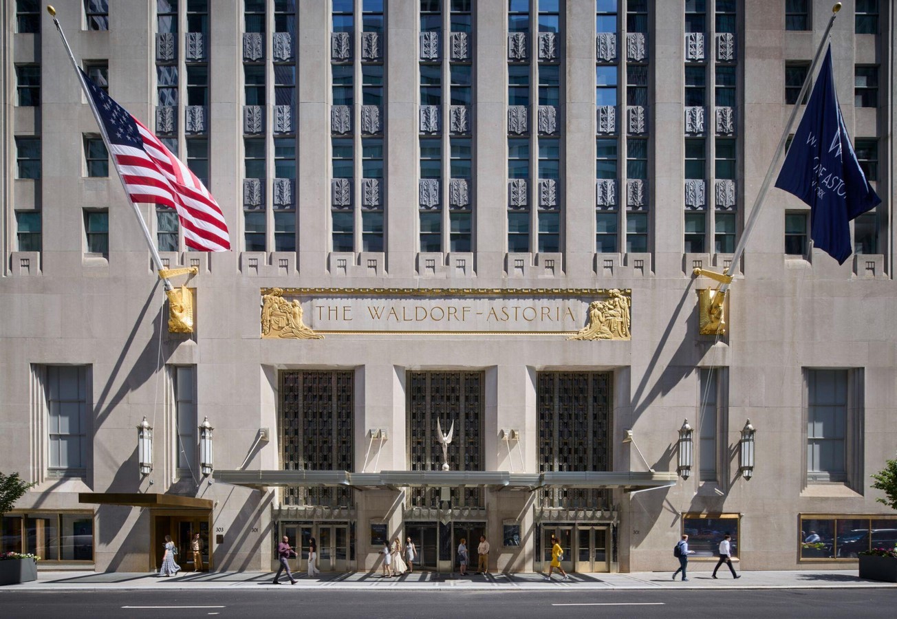 SOM carries out the transformation of New York's iconic Waldorf Astoria Hotel-Sheet1