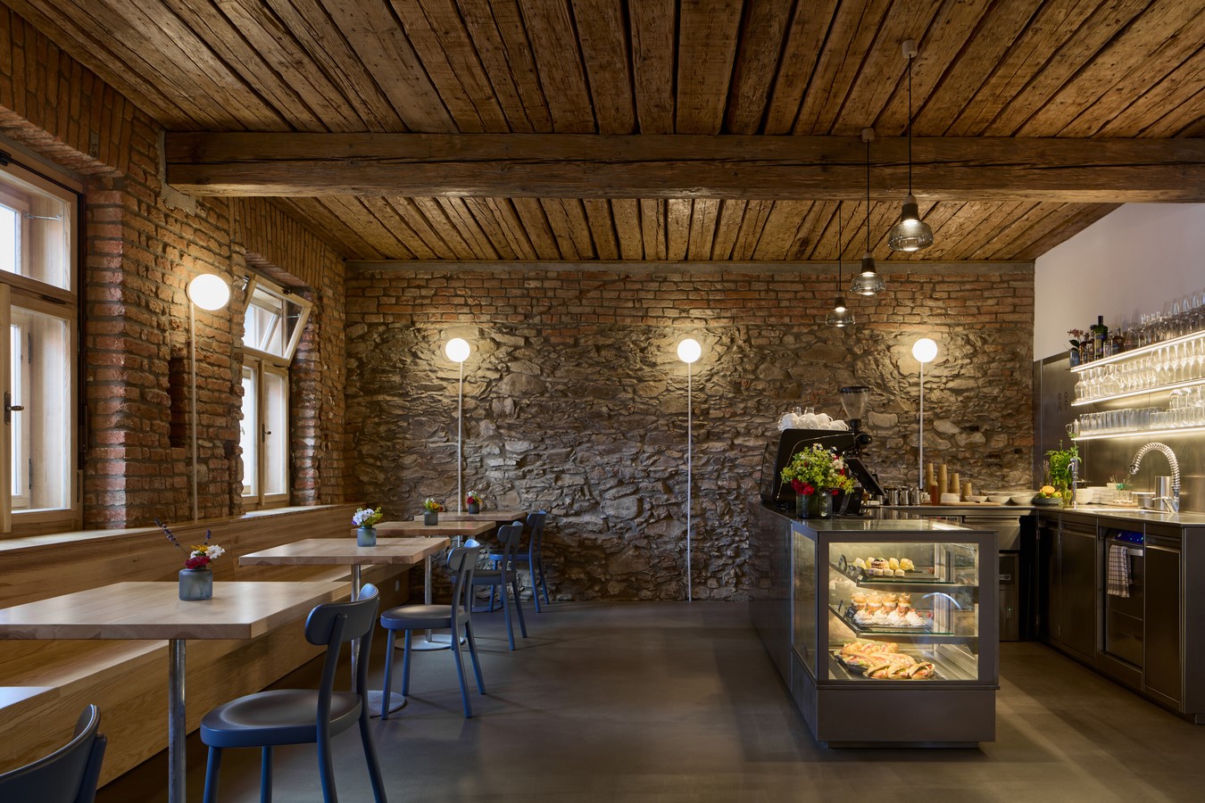 K66 Townhouse with a Café by matěj šebek architekti-Sheet4