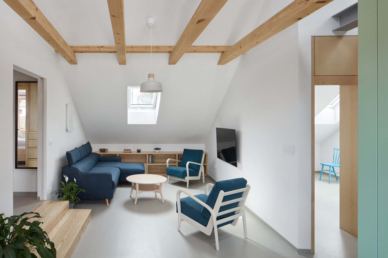 K66 Townhouse with a Café by matěj šebek architekti-Sheet7