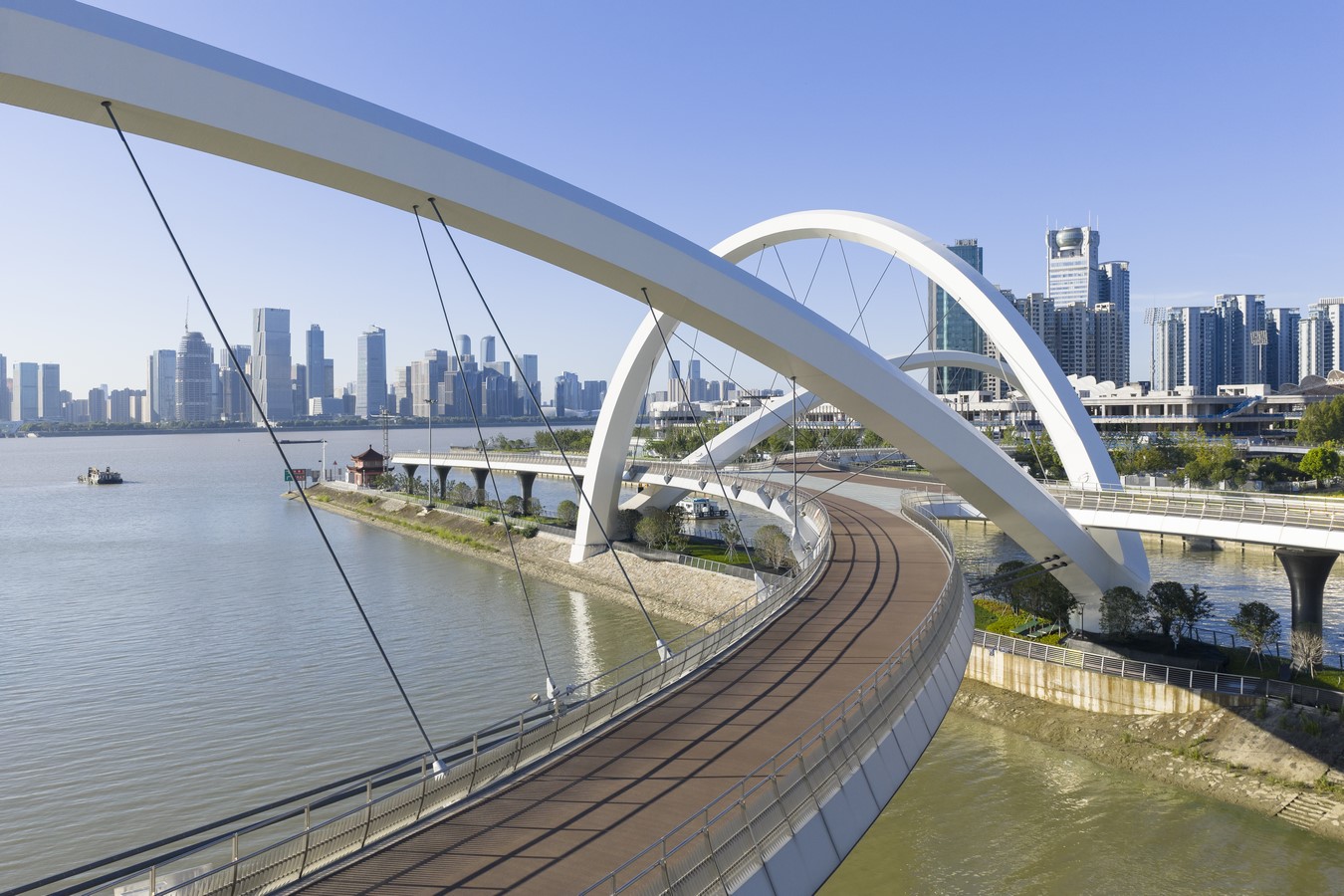 Grand Canal Gateway Bridge by Zaha Hadid Architects-Sheet1