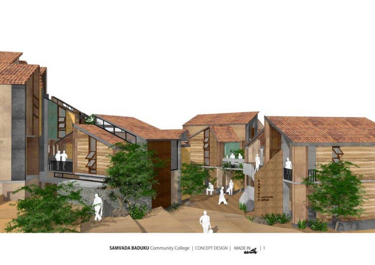 Samvada Baduku College Campus by Made In Earth-Sheet3