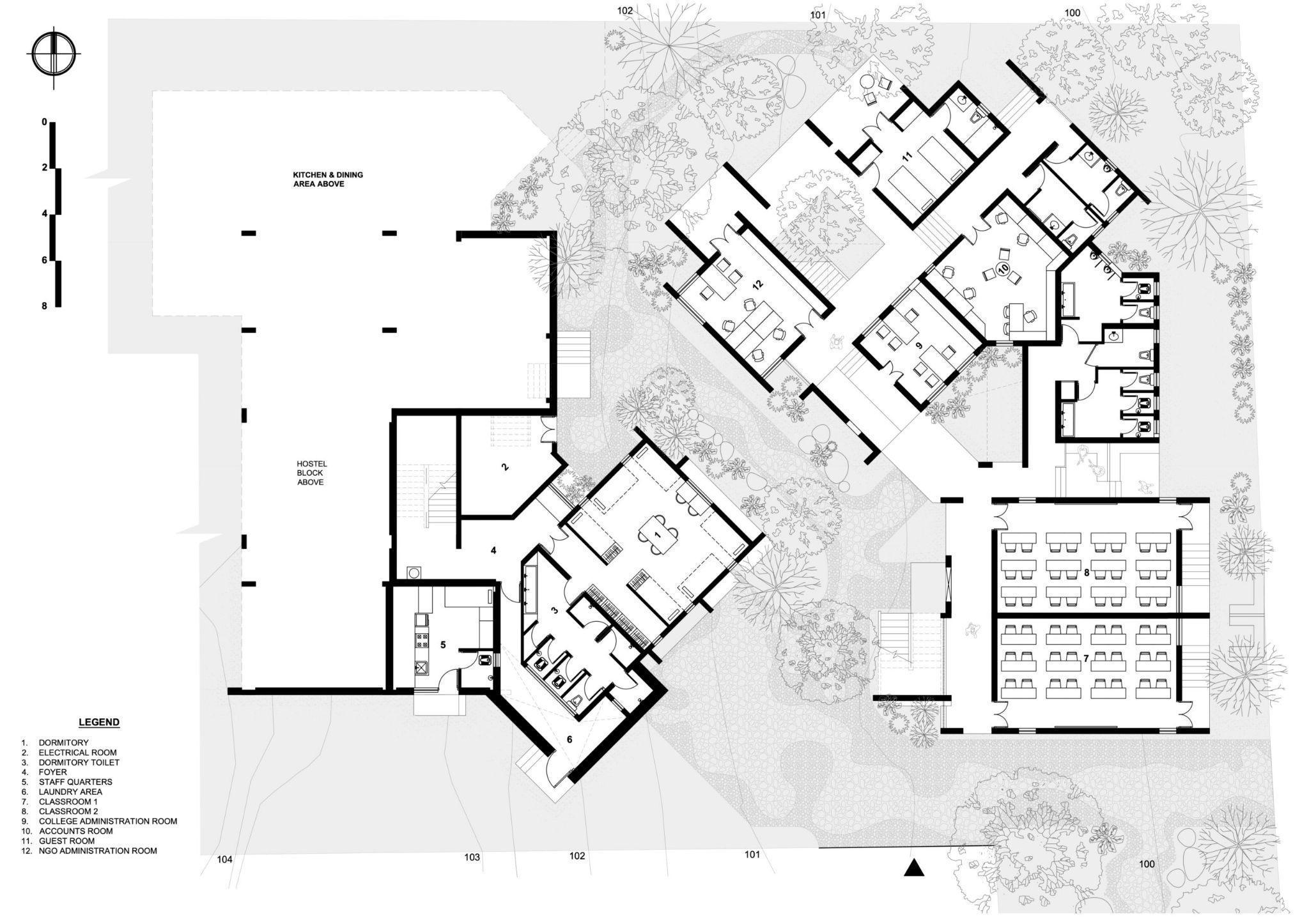 Samvada Baduku College Campus by Made In Earth-Sheet5