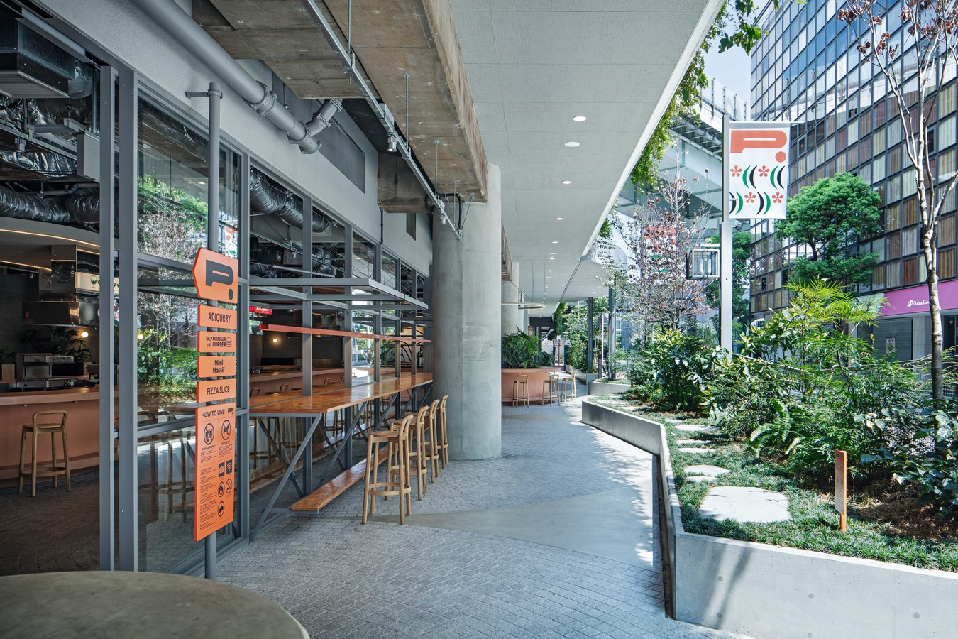 Tamagawa Takashimaya S.C. West bldg.StreetFood Court by DDAA-Sheet1