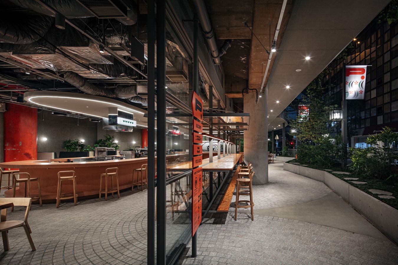 Tamagawa Takashimaya S.C. West bldg.StreetFood Court by DDAA-Sheet6