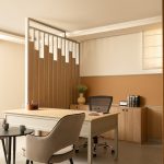 Calm, Minimal and Purposeful Home Office Designed for a Modern Couple by Envisage-Sheet2
