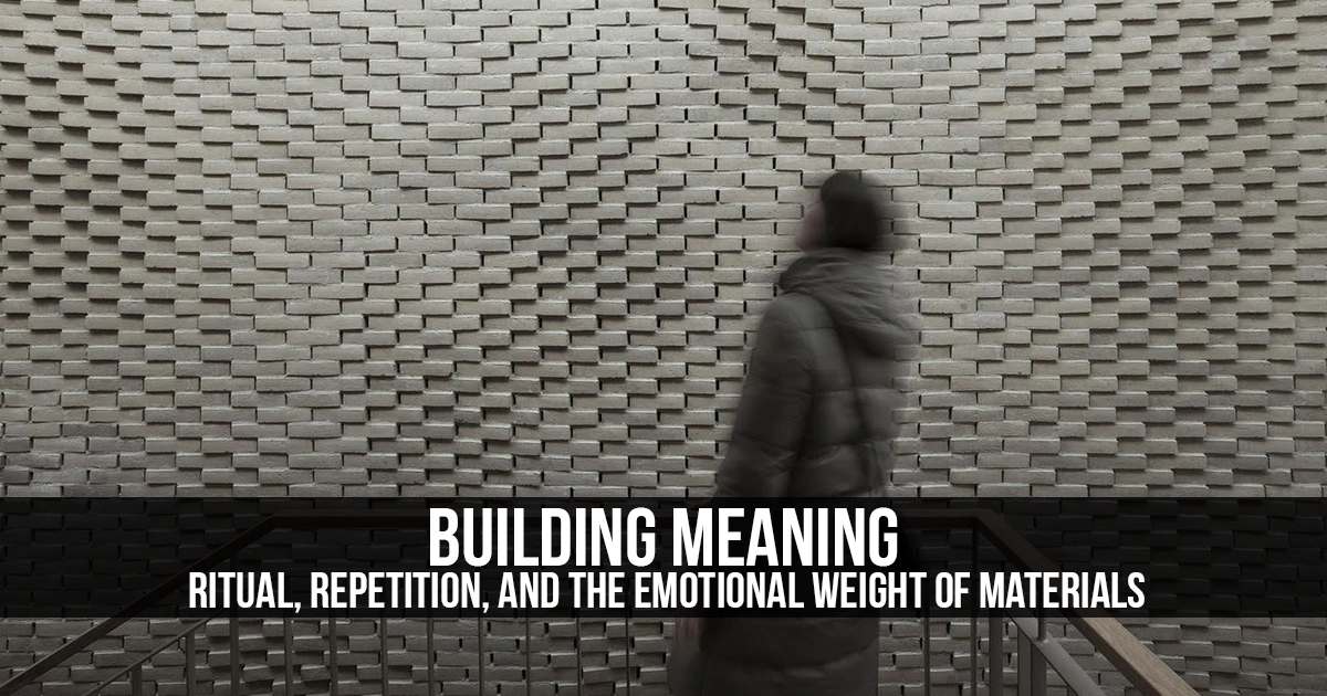 Topping Buildings Ritual Building Meaning: Ritual, Repetition, and the Emotional Weight of ...