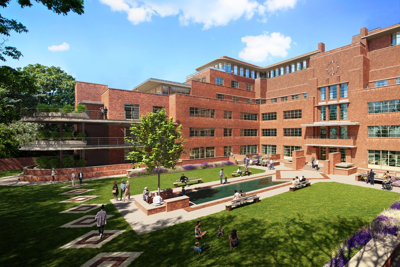 SPPARC Studio Unveils Plan to Convert Former Ravenscourt Park Hospital into London Residences.-Sheet2